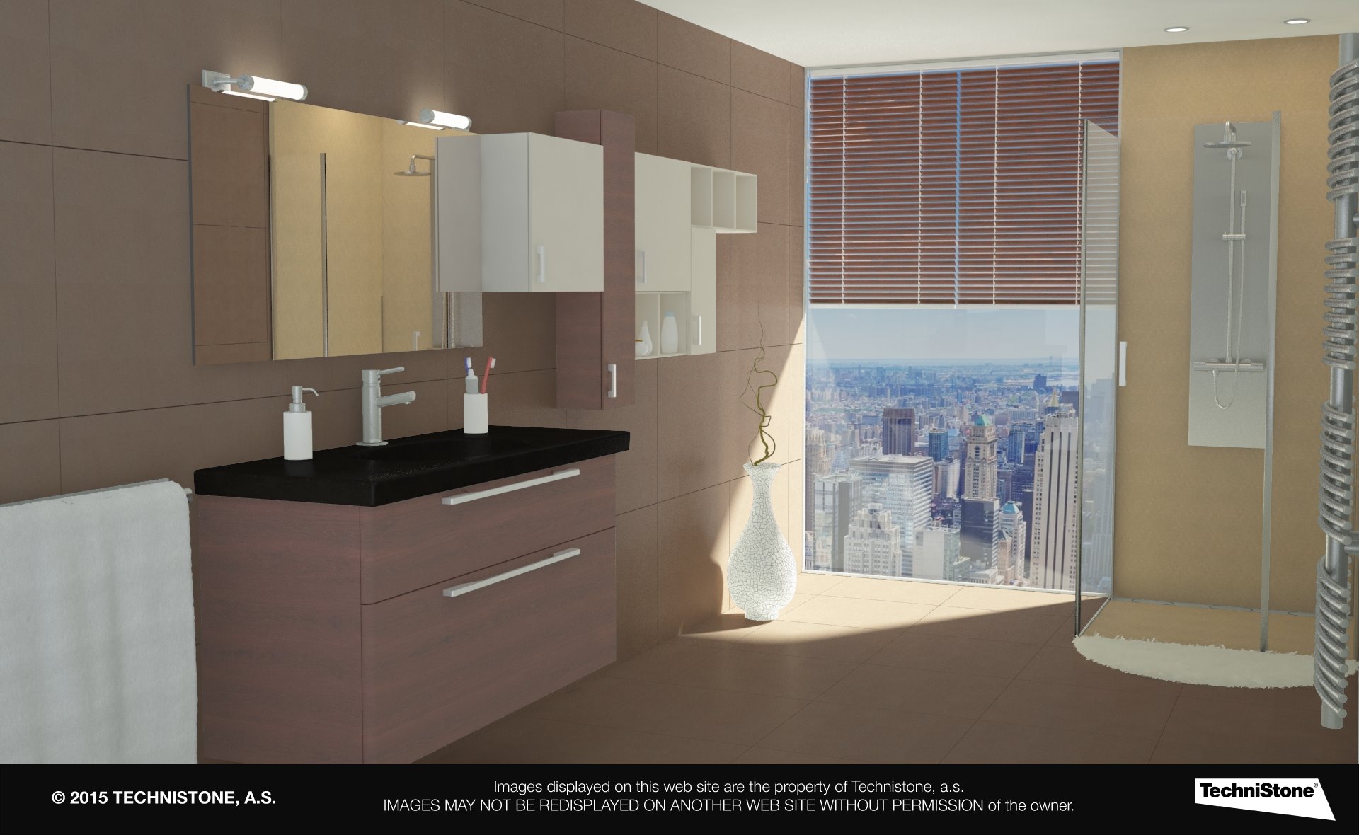 Modern bathroom