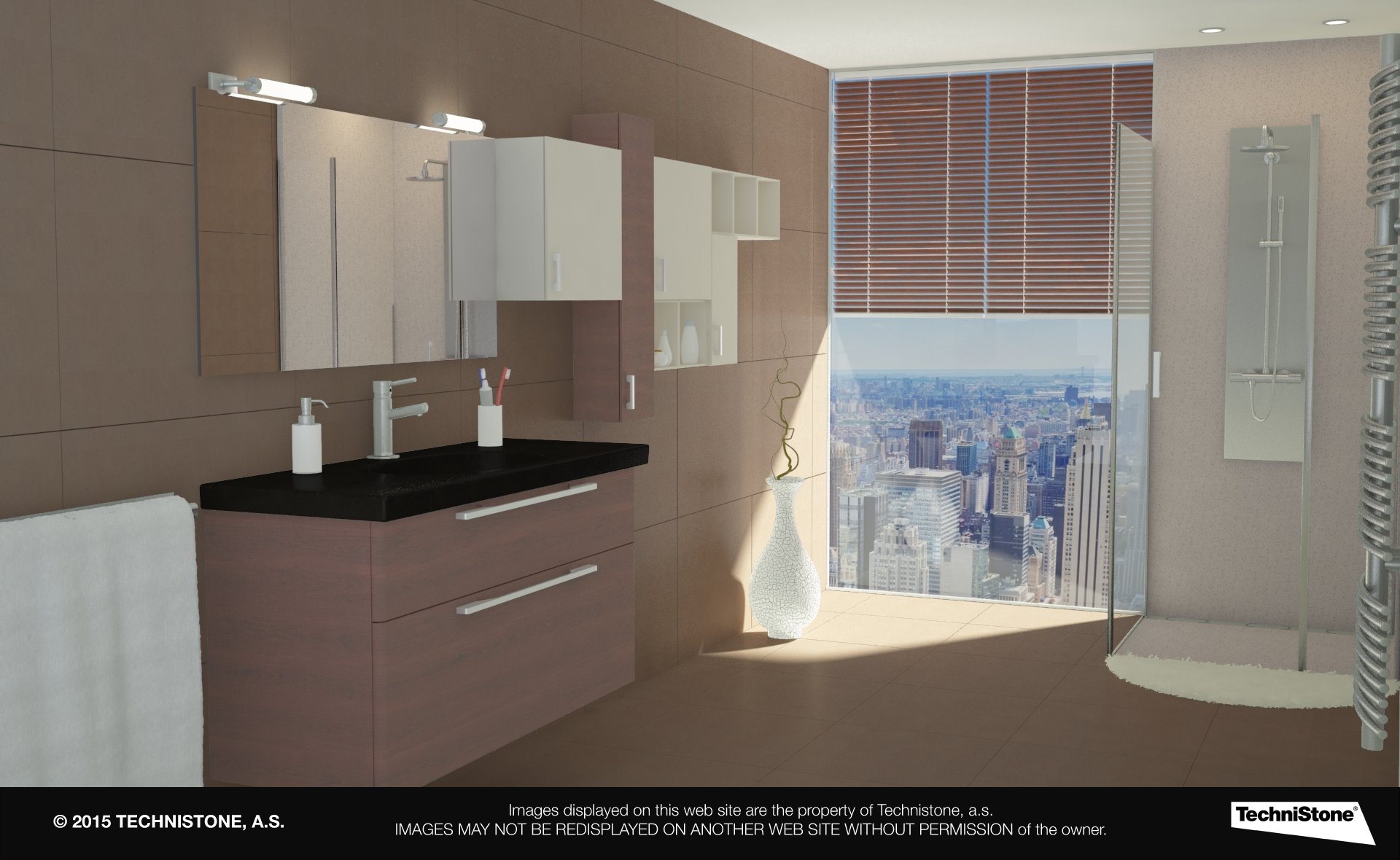 Modern bathroom