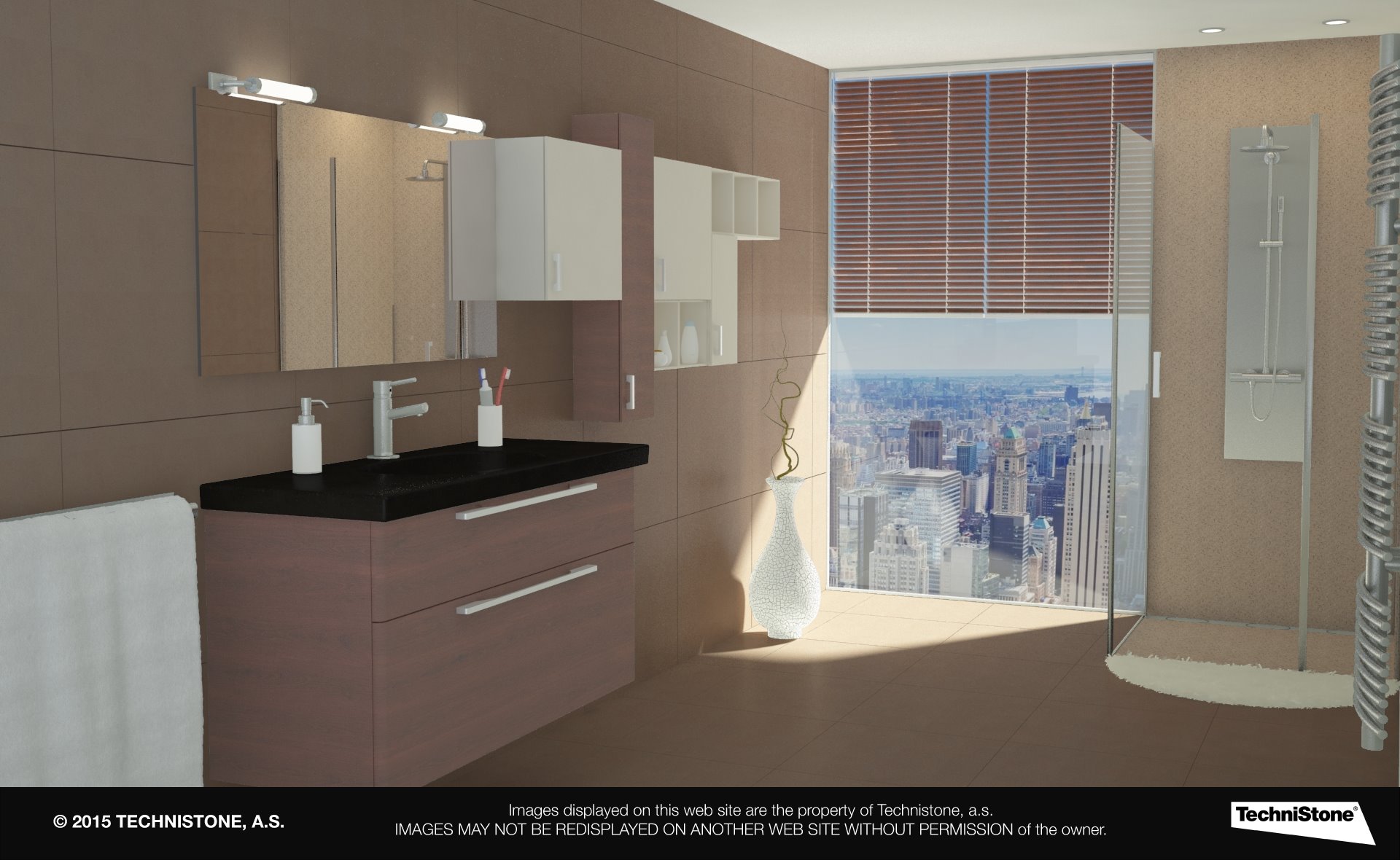 Modern bathroom
