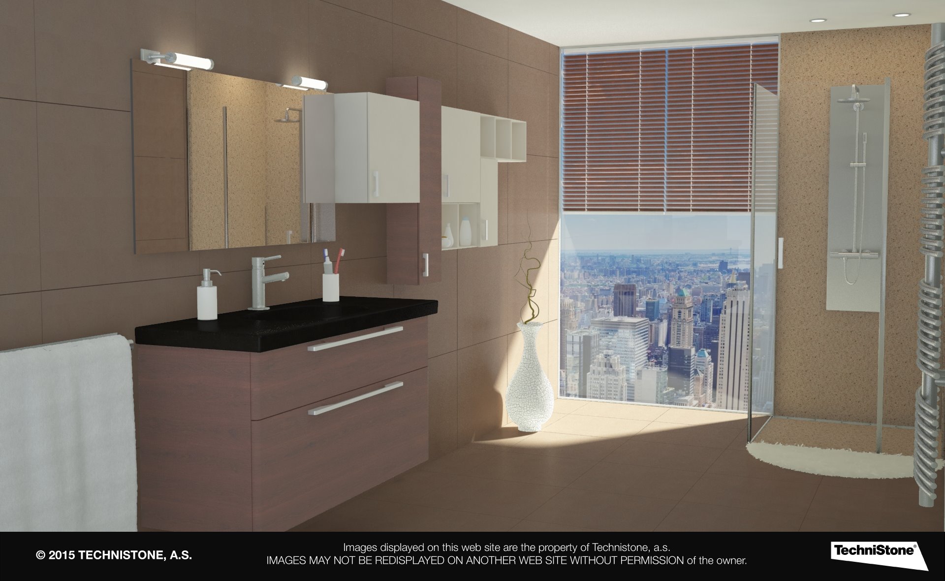 Modern bathroom
