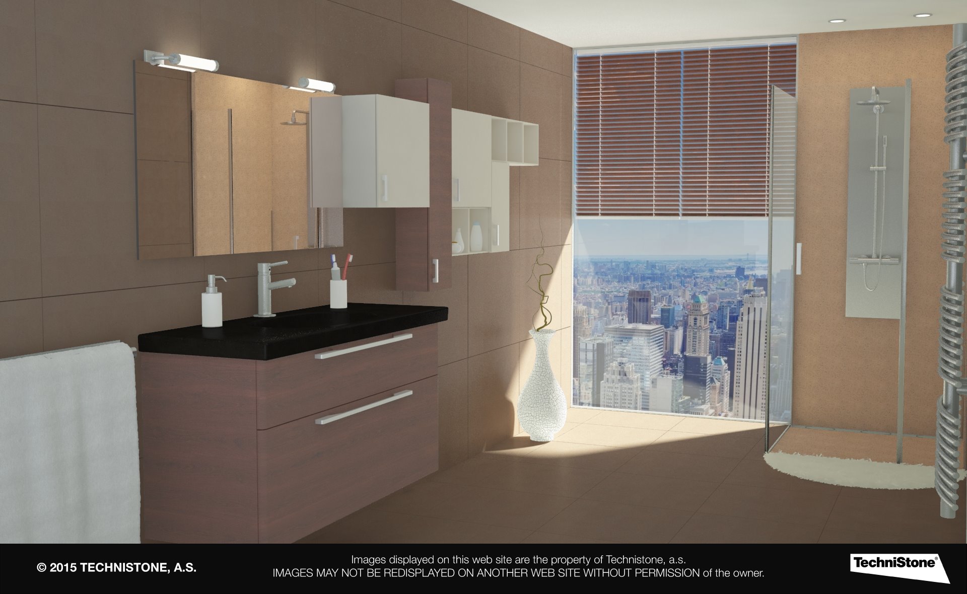 Modern bathroom