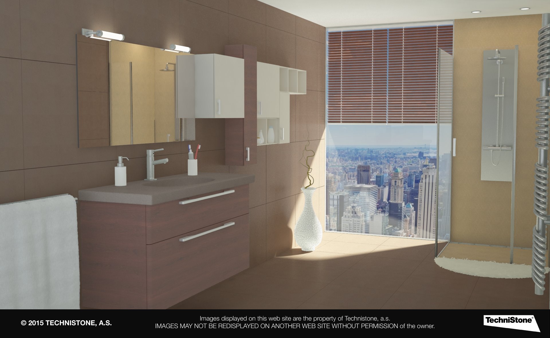 Modern bathroom