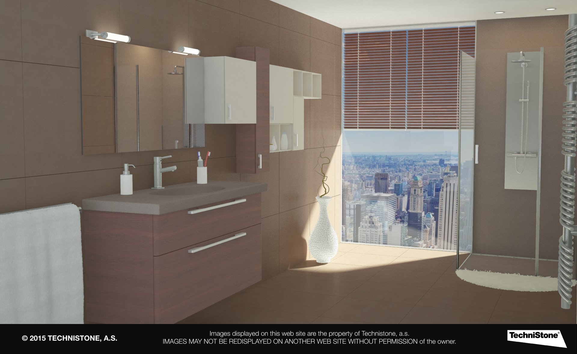 Modern bathroom