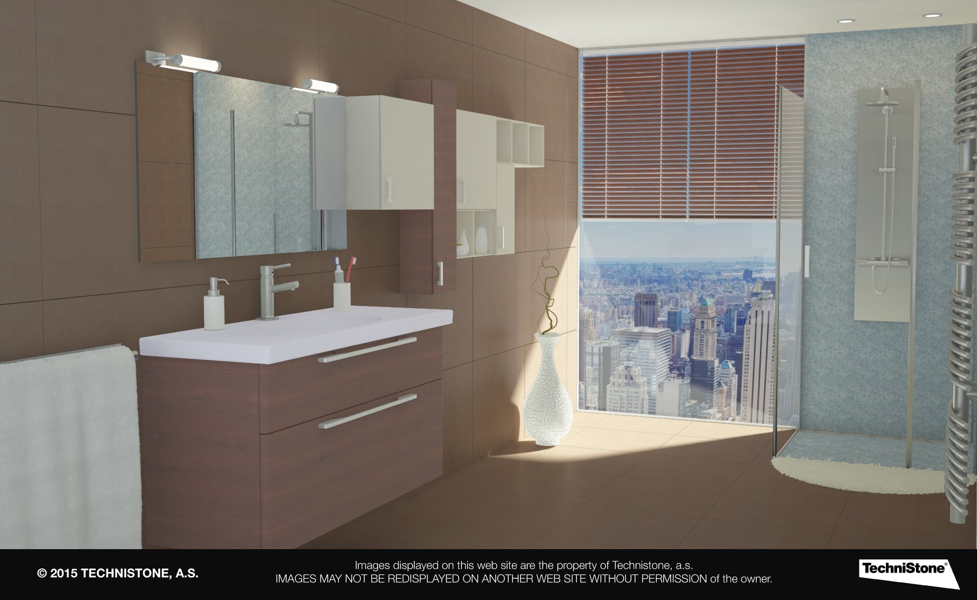 Modern bathroom