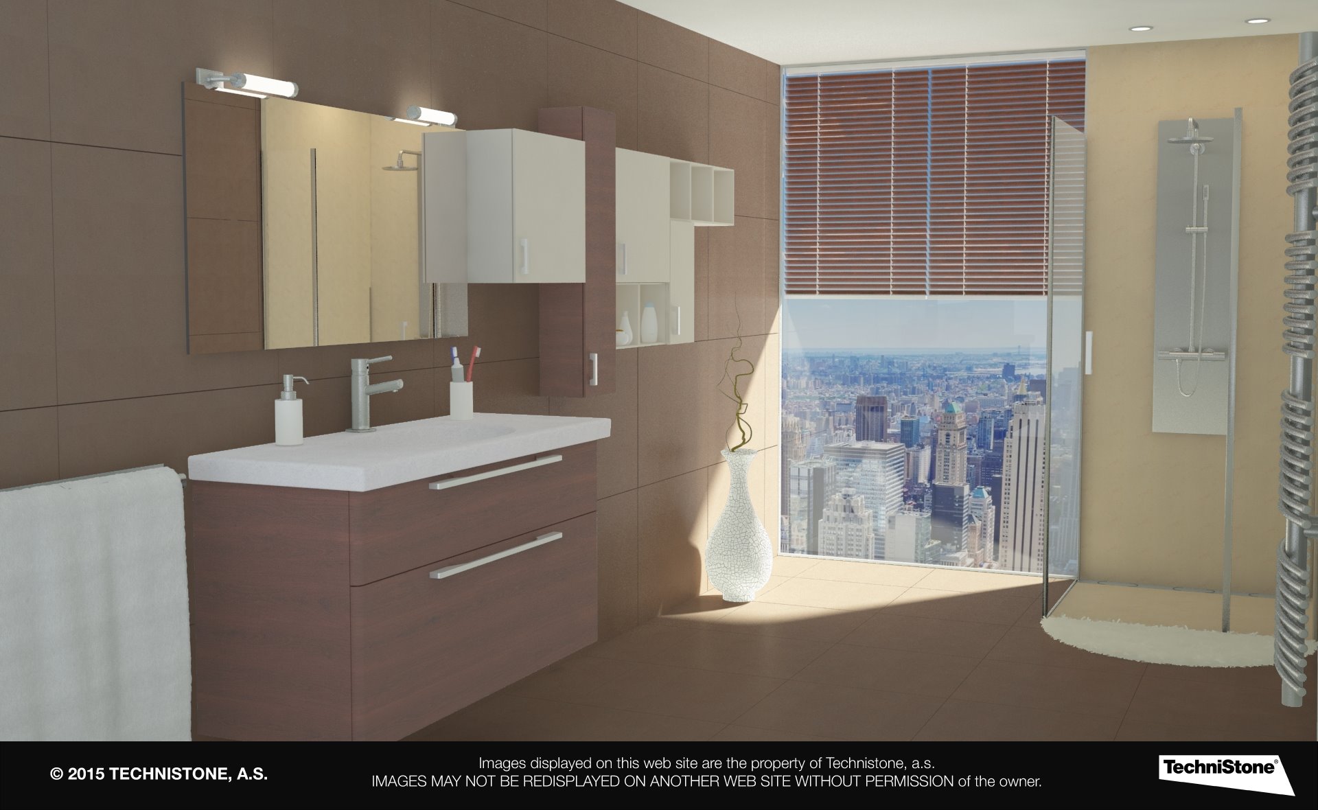 Modern bathroom