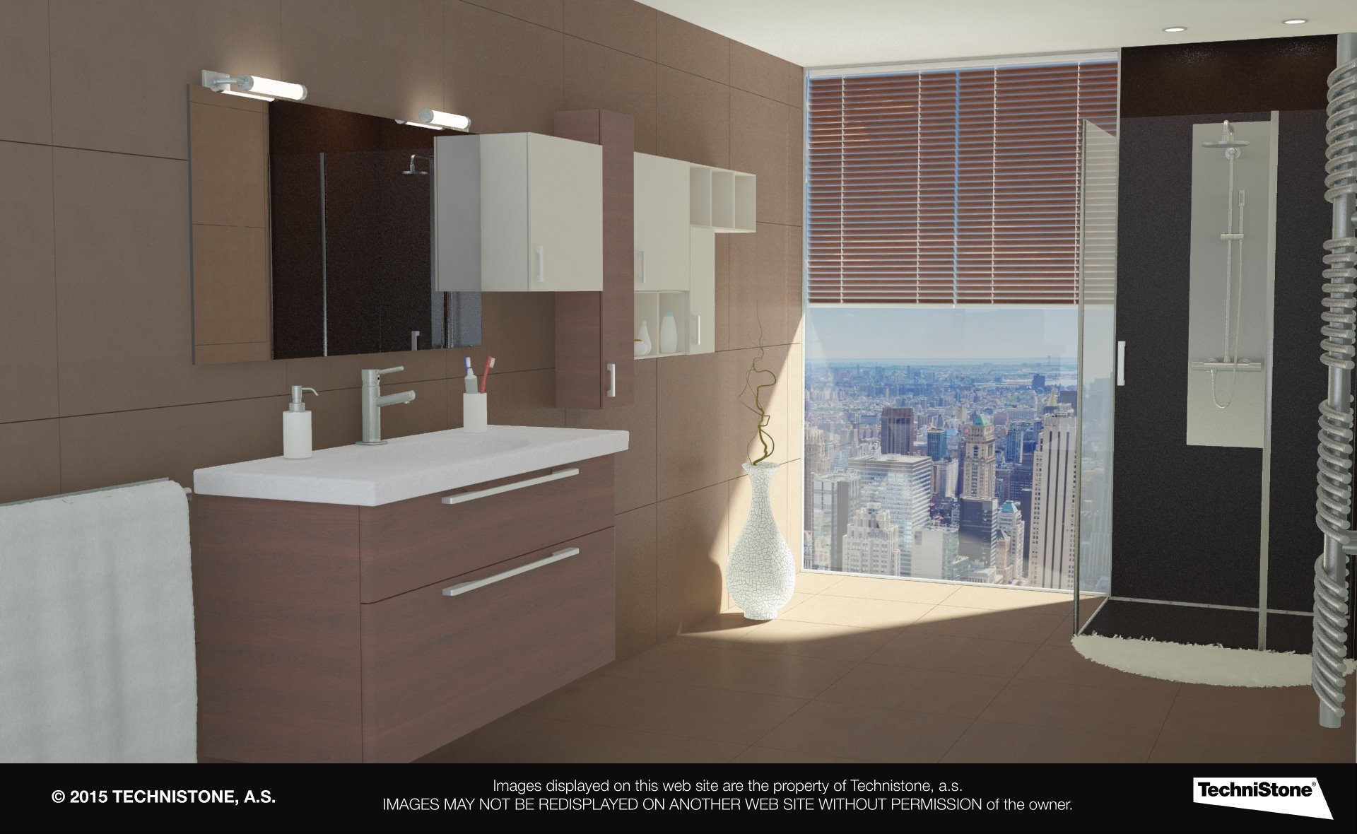 Modern bathroom