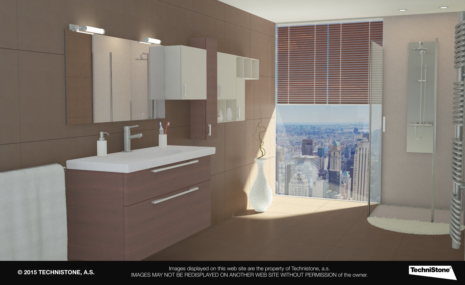 Modern bathroom