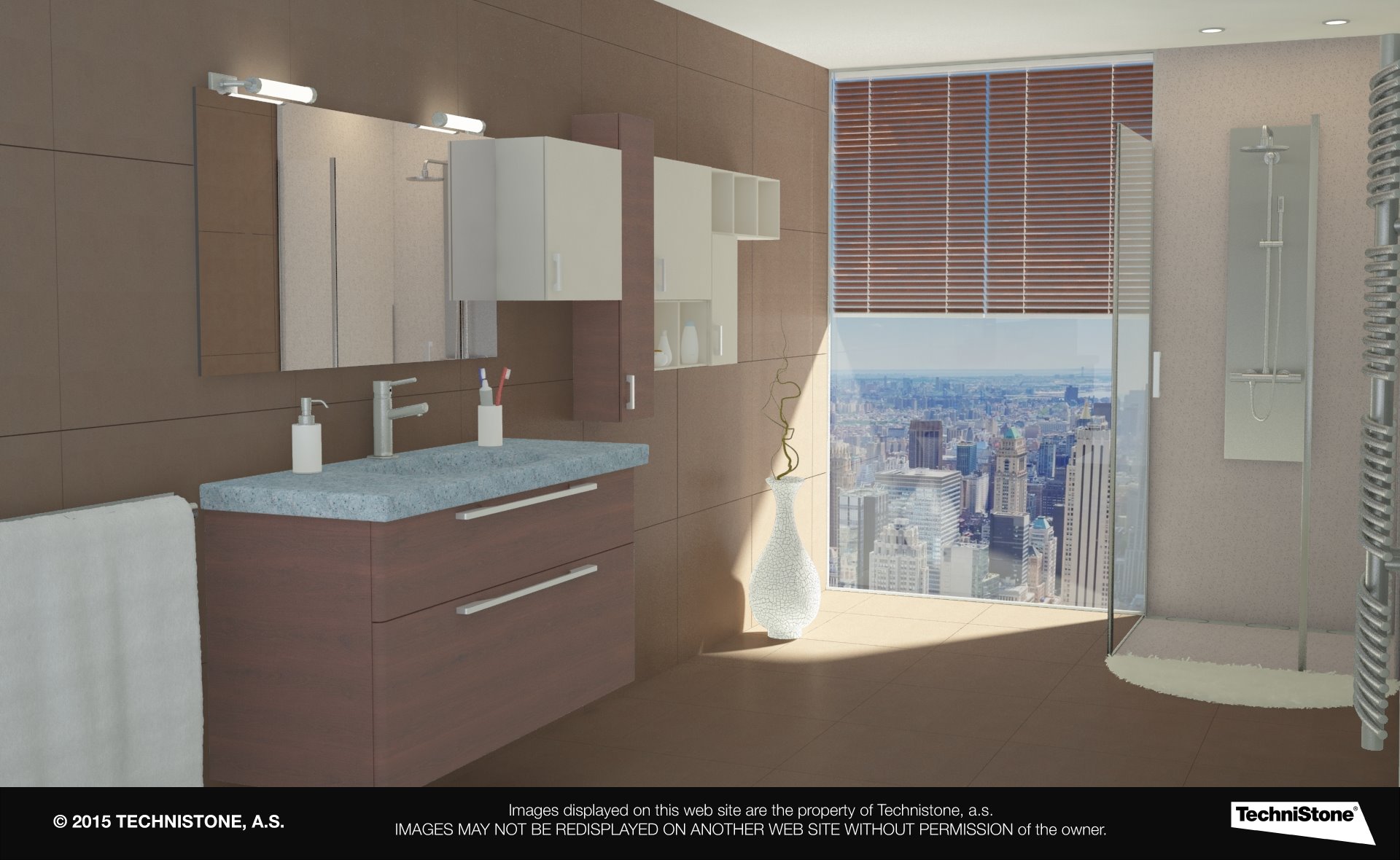 Modern bathroom
