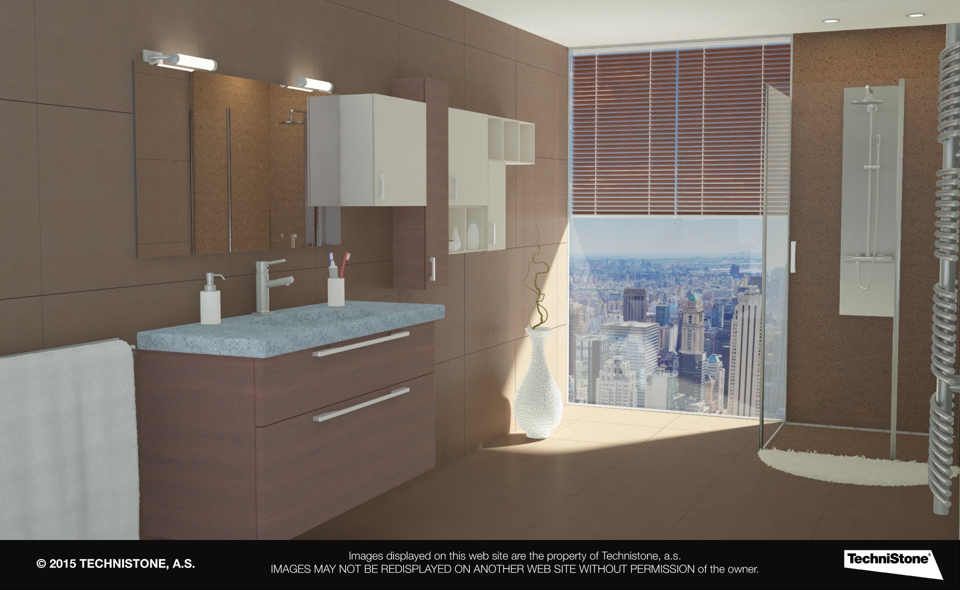 Modern bathroom