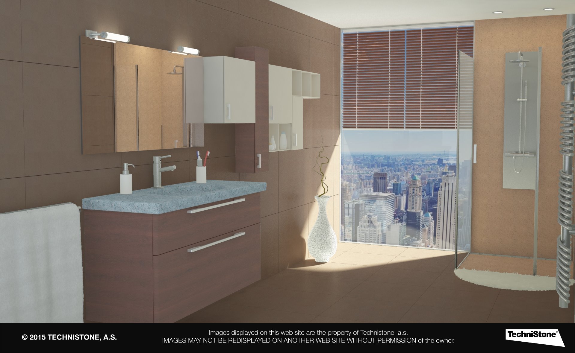 Modern bathroom