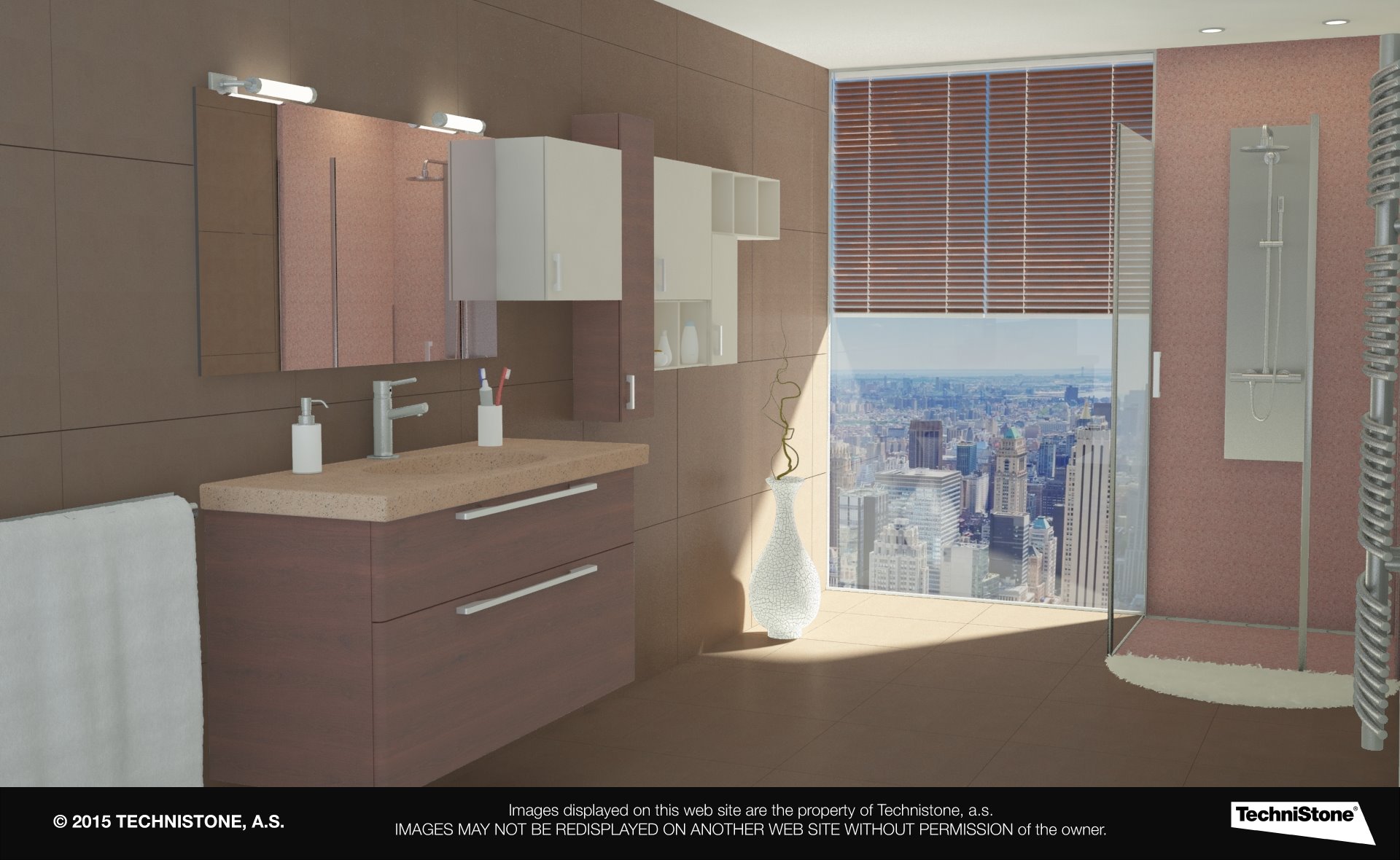 Modern bathroom