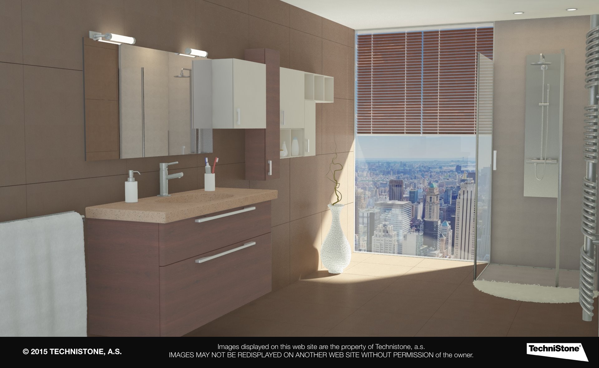 Modern bathroom
