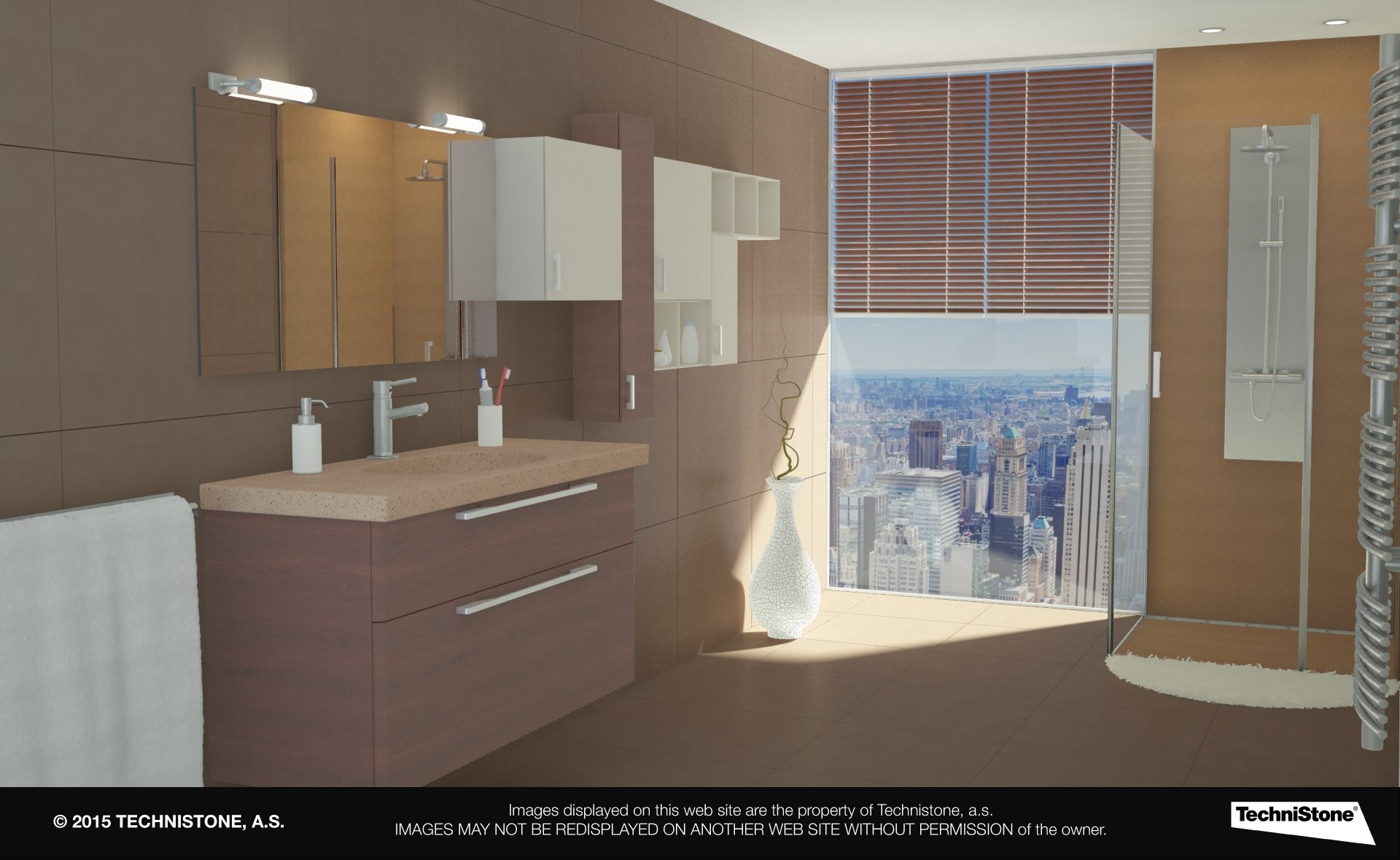 Modern bathroom