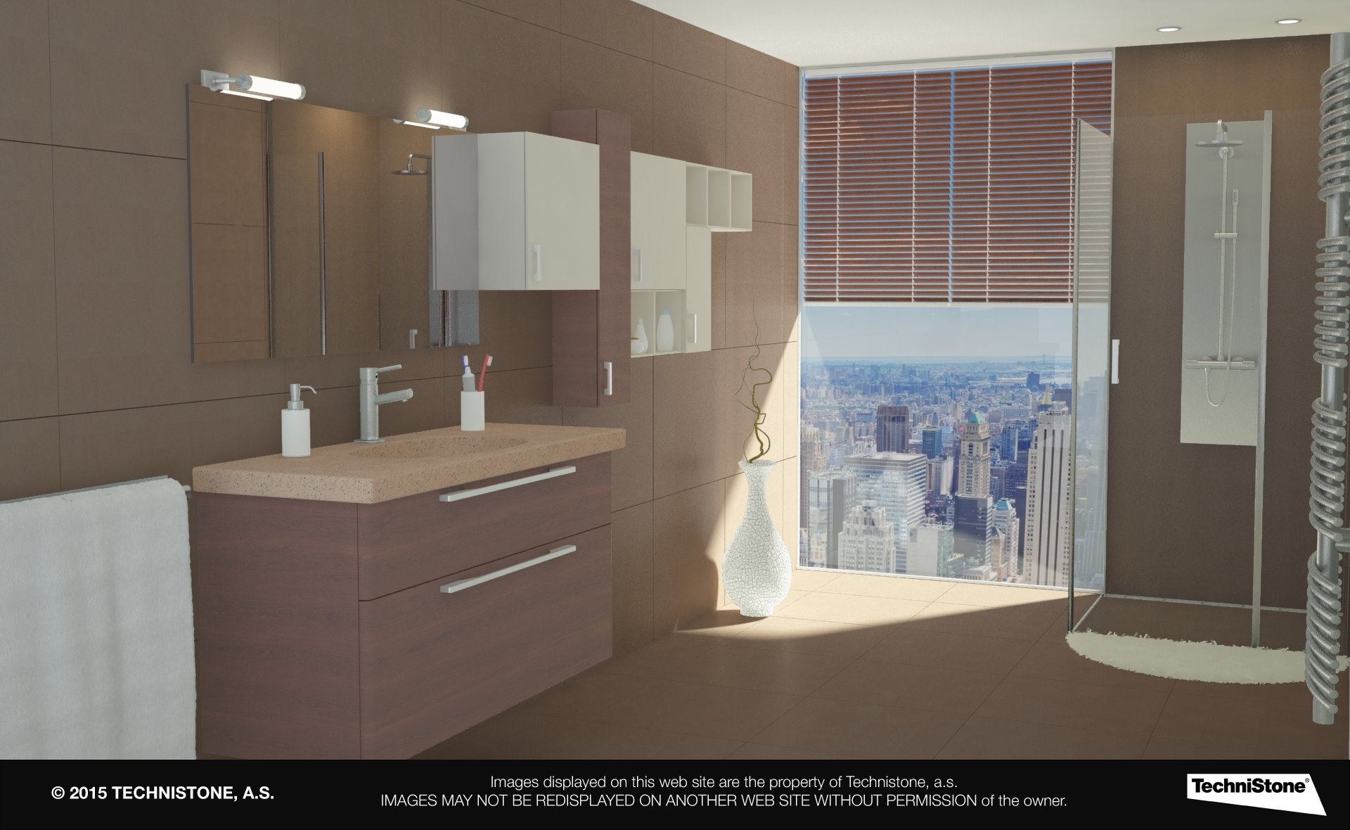 Modern bathroom