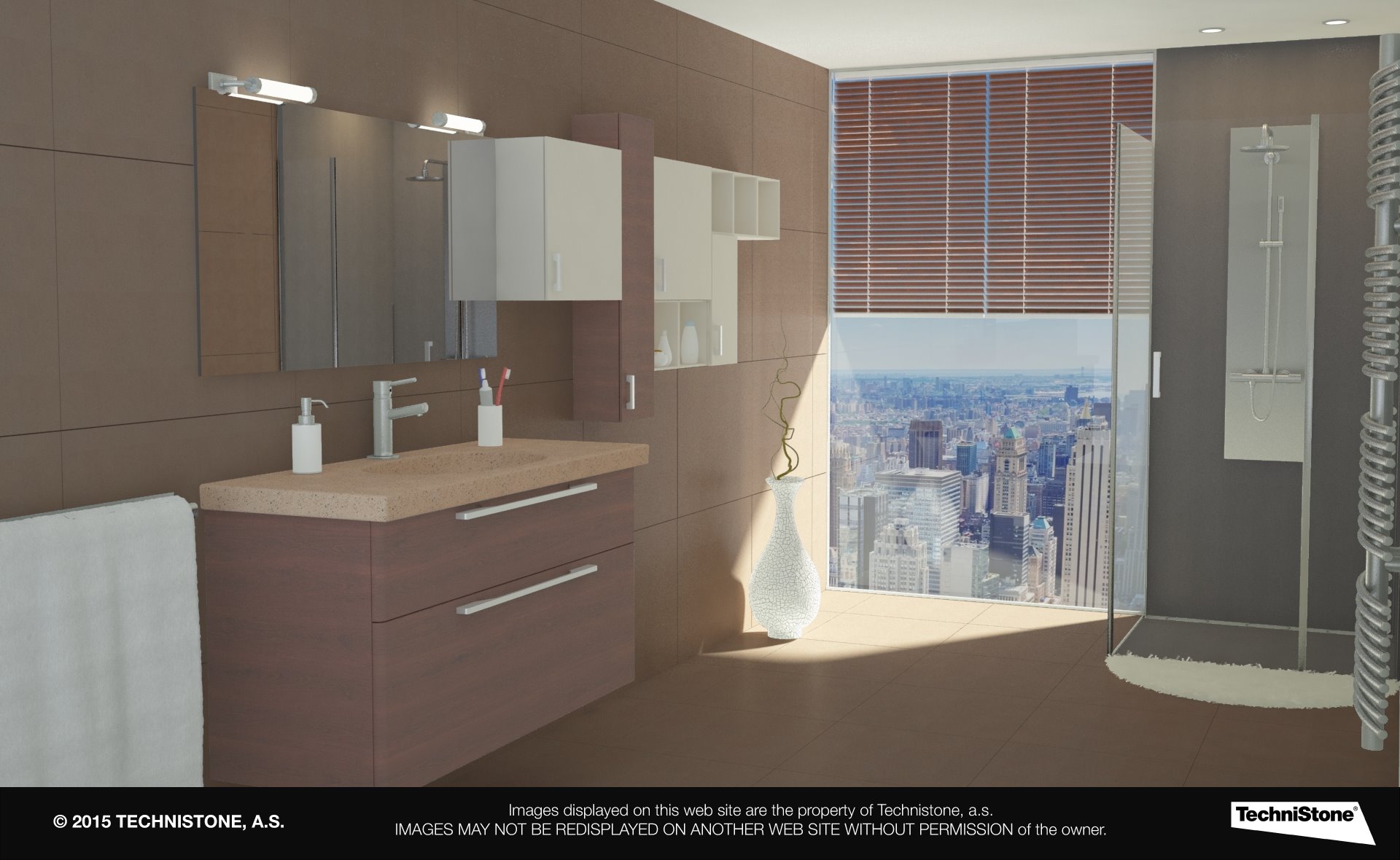 Modern bathroom