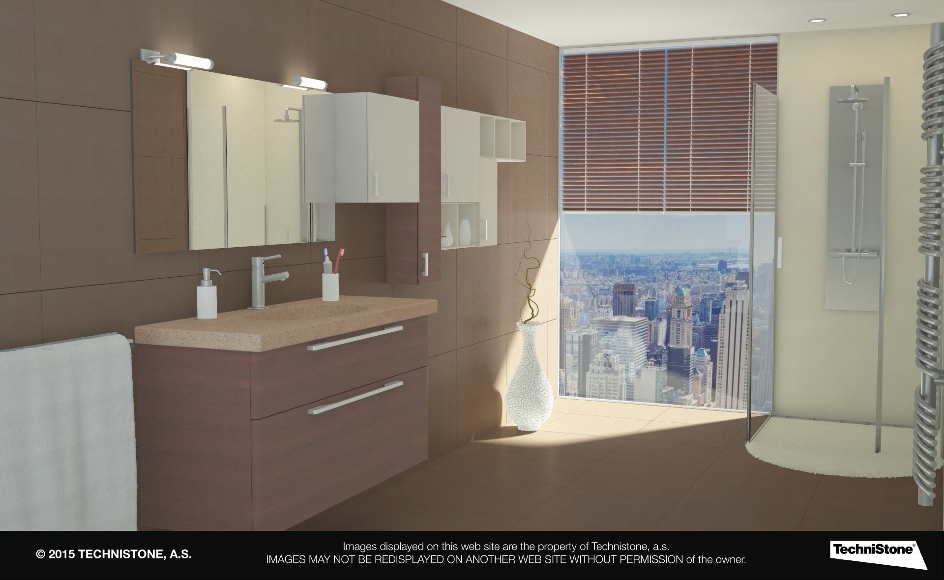 Modern bathroom