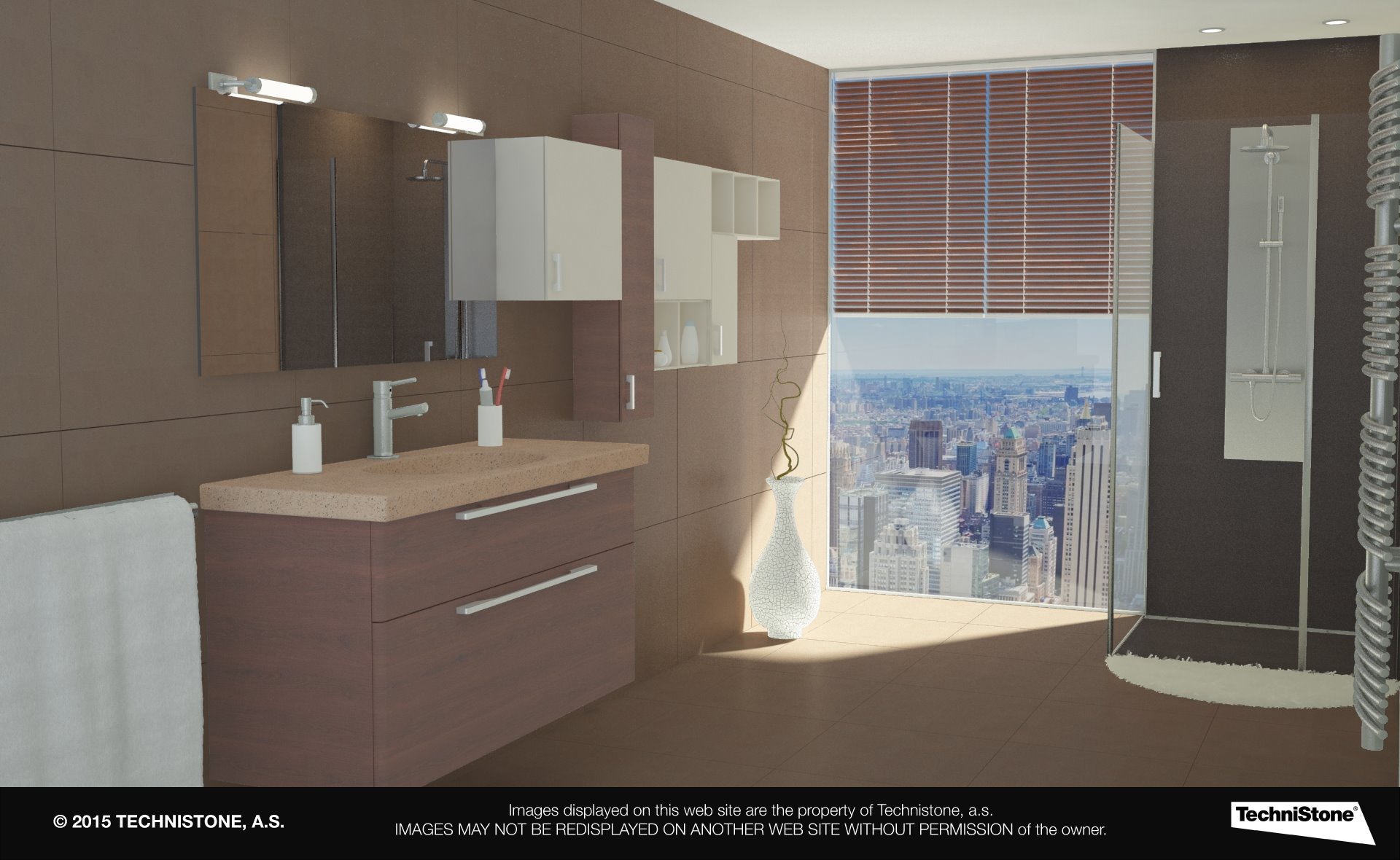 Modern bathroom