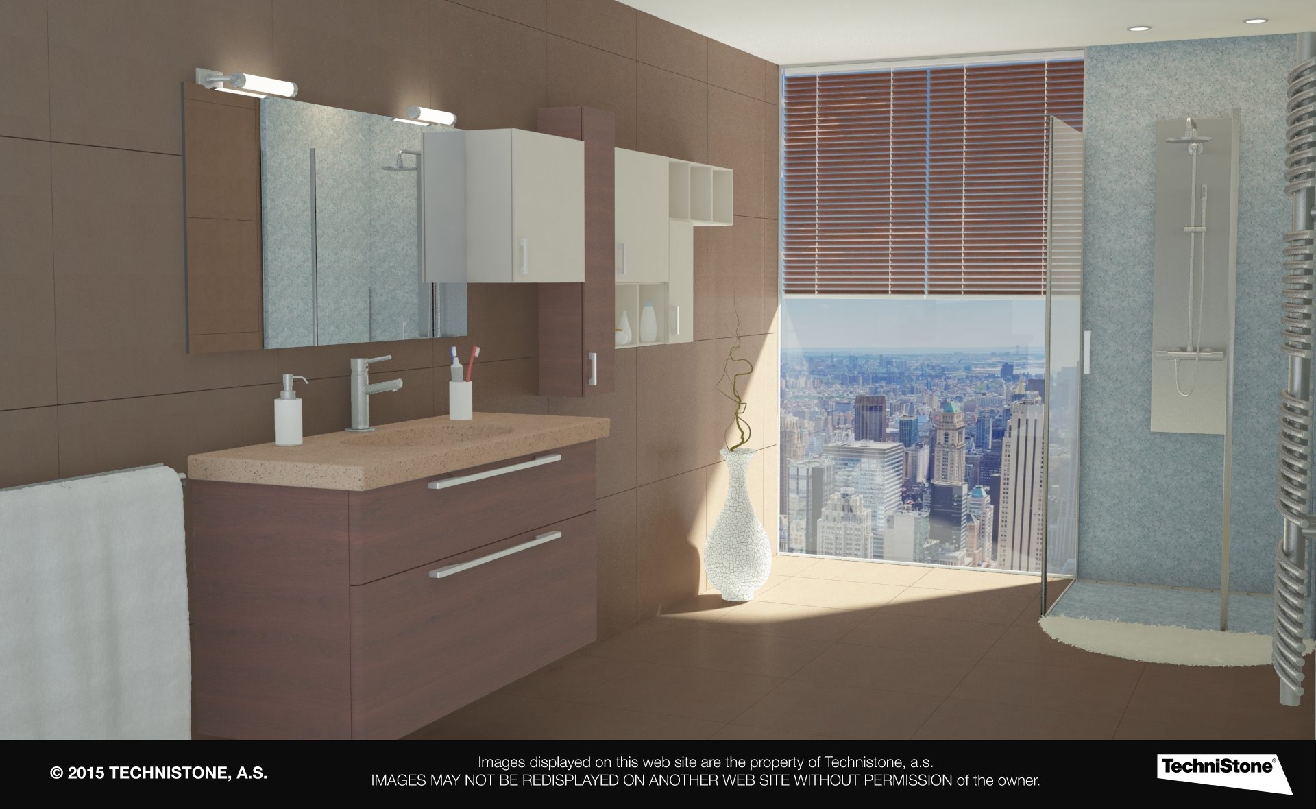 Modern bathroom